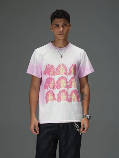 Mood Grid Vintage Wash Tee