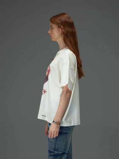 Healing Broken Heart Distressed Tee