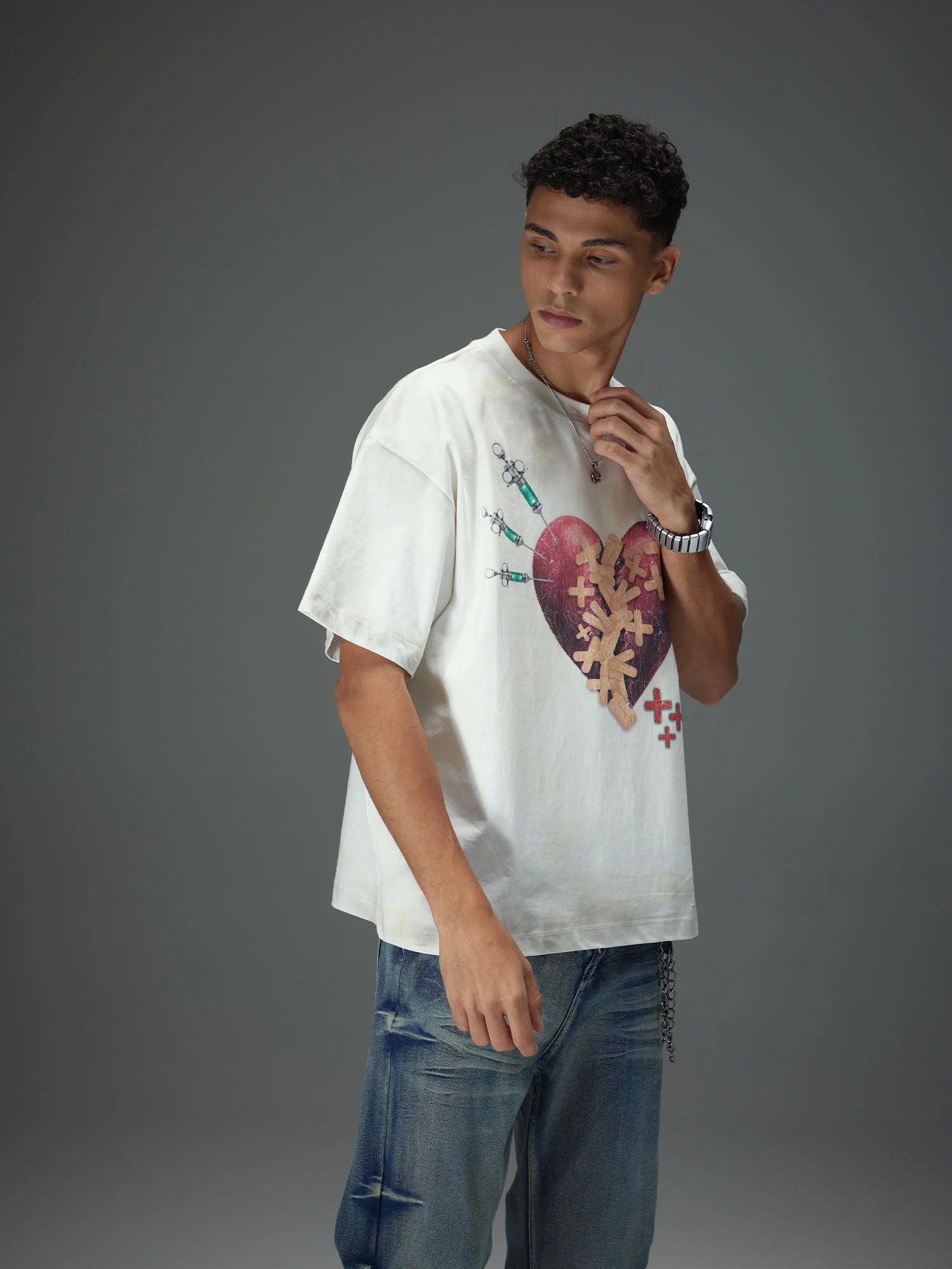 Healing Broken Heart Distressed Tee