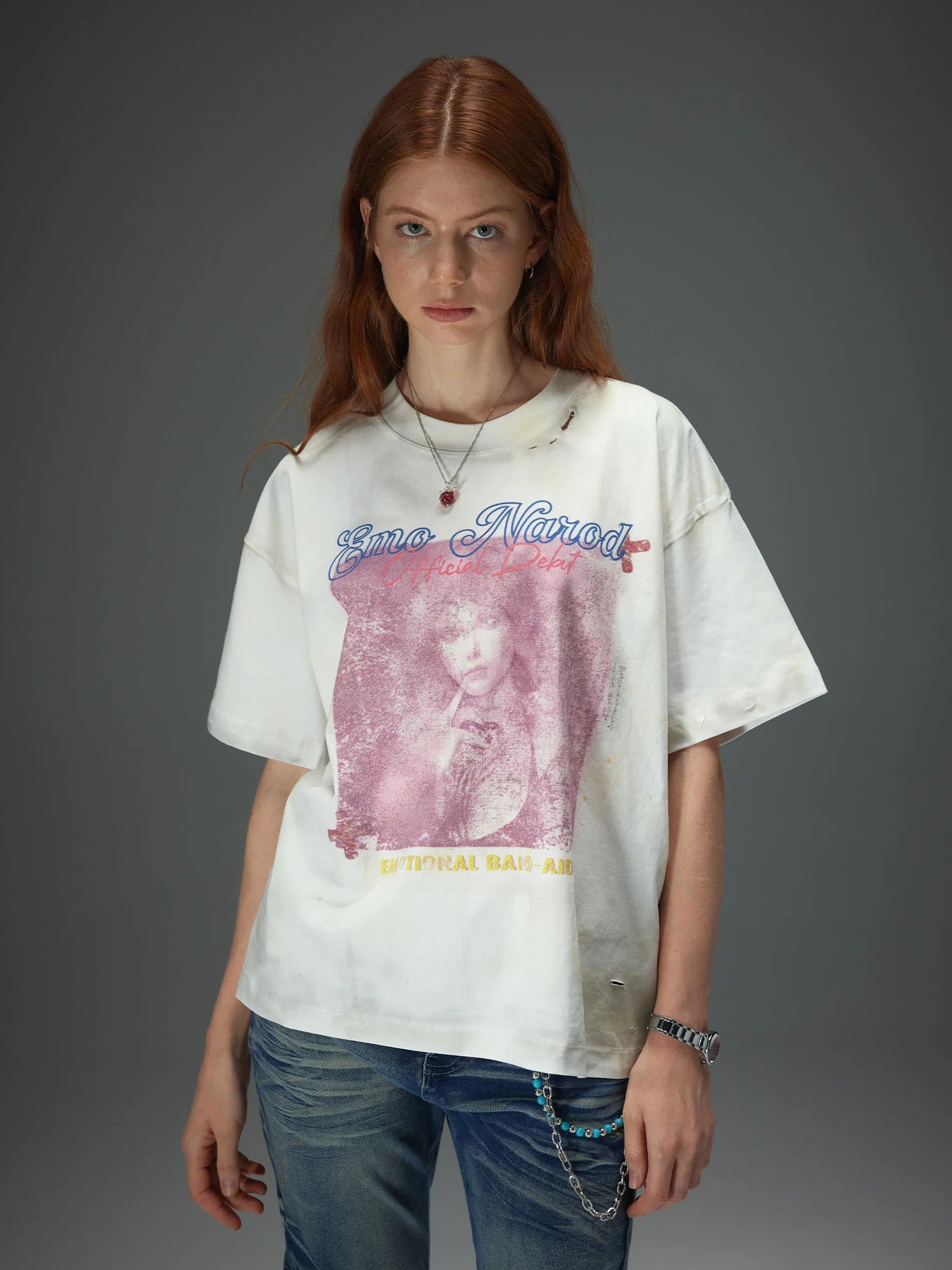 Vintage Square Frame Graphic Tee
