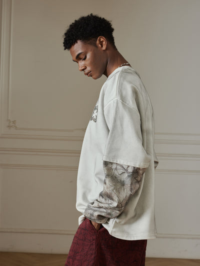 Camo Layered Longsleeve - Men