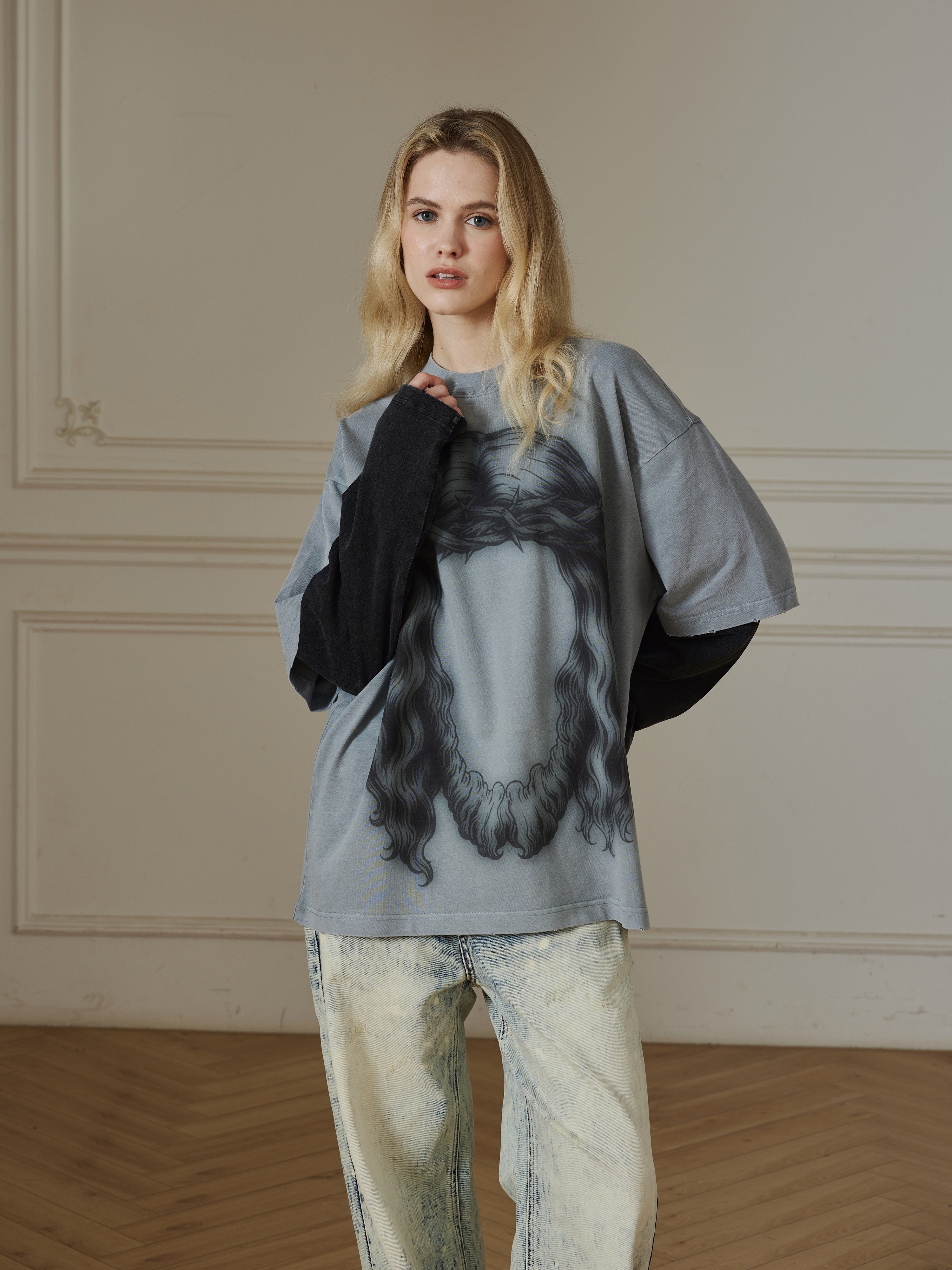 Graphic Layered Longsleeve - Men