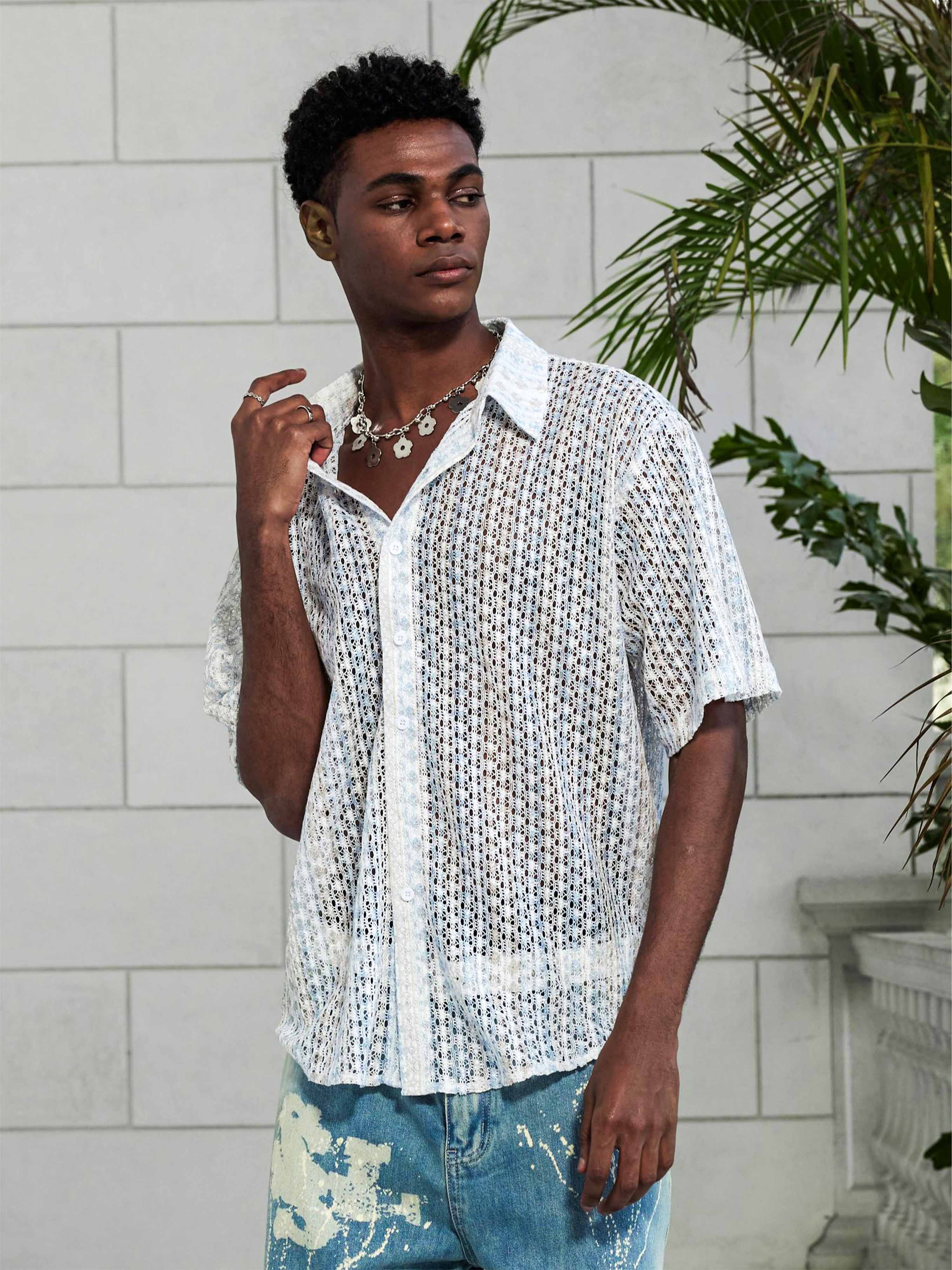 Minimalist Eyelet Shirt