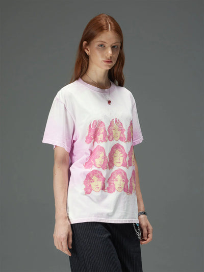 Mood Grid Vintage Wash Tee