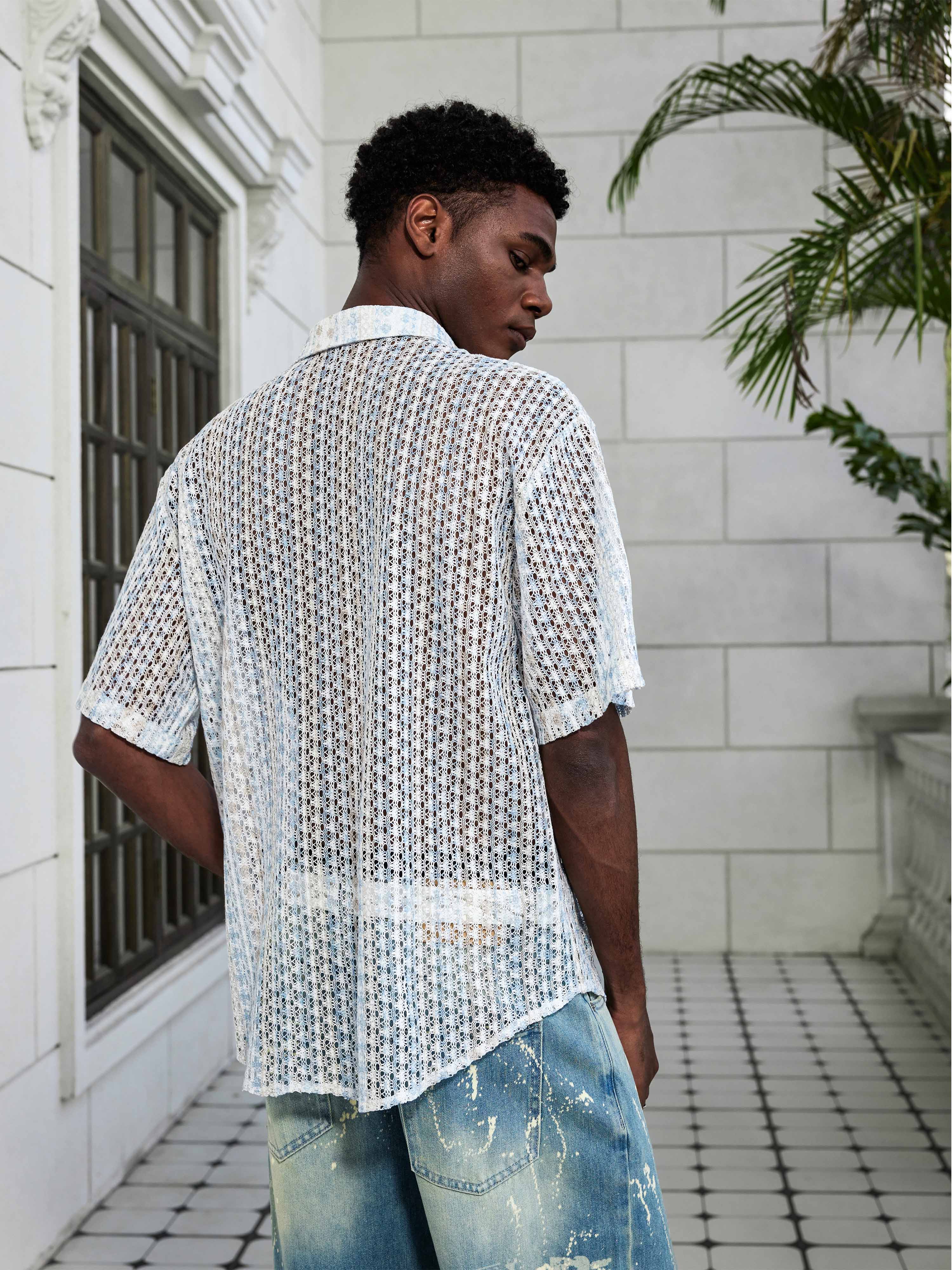 Minimalist Eyelet Shirt