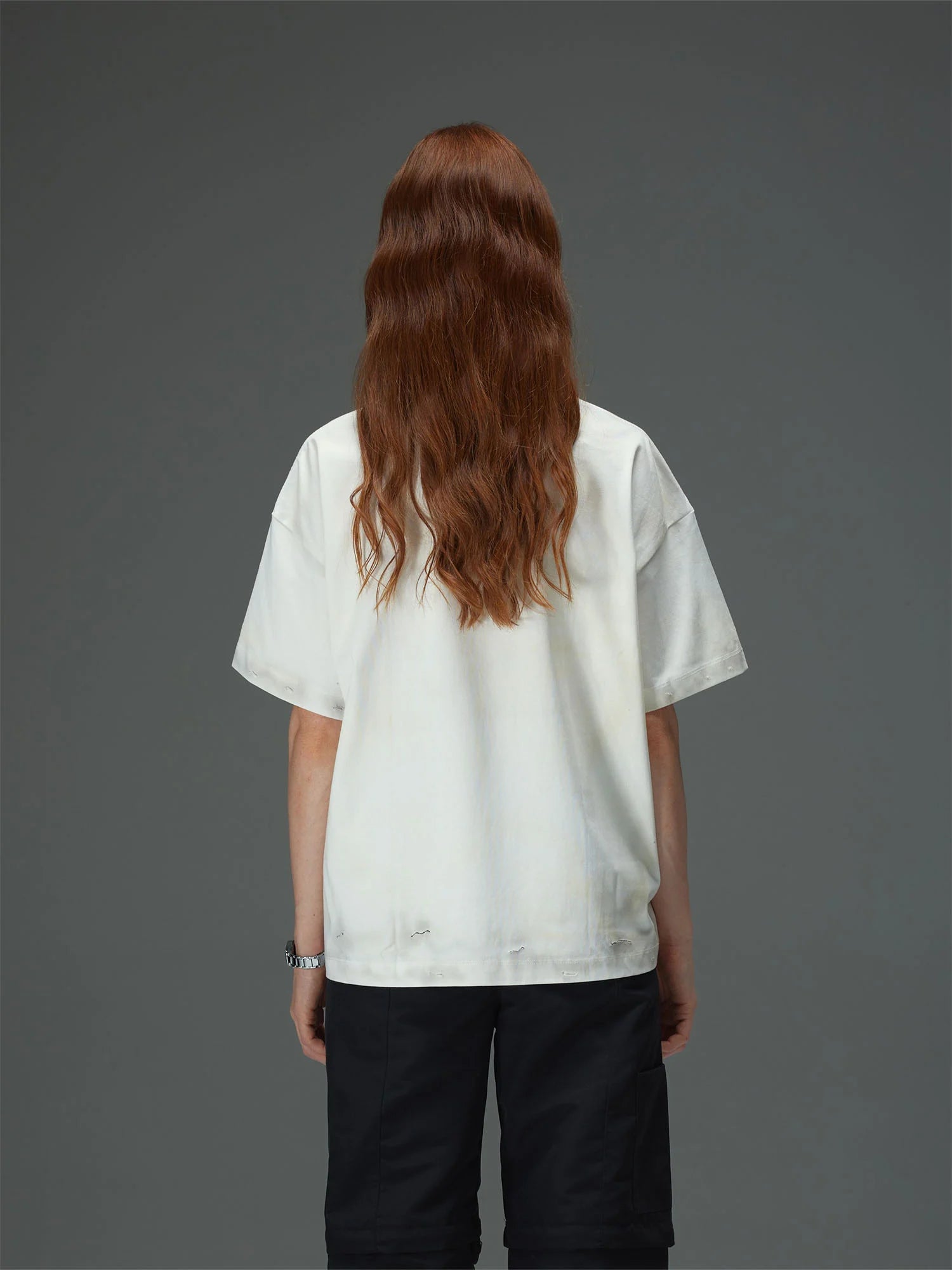 Syringe Cross Distressed Tee