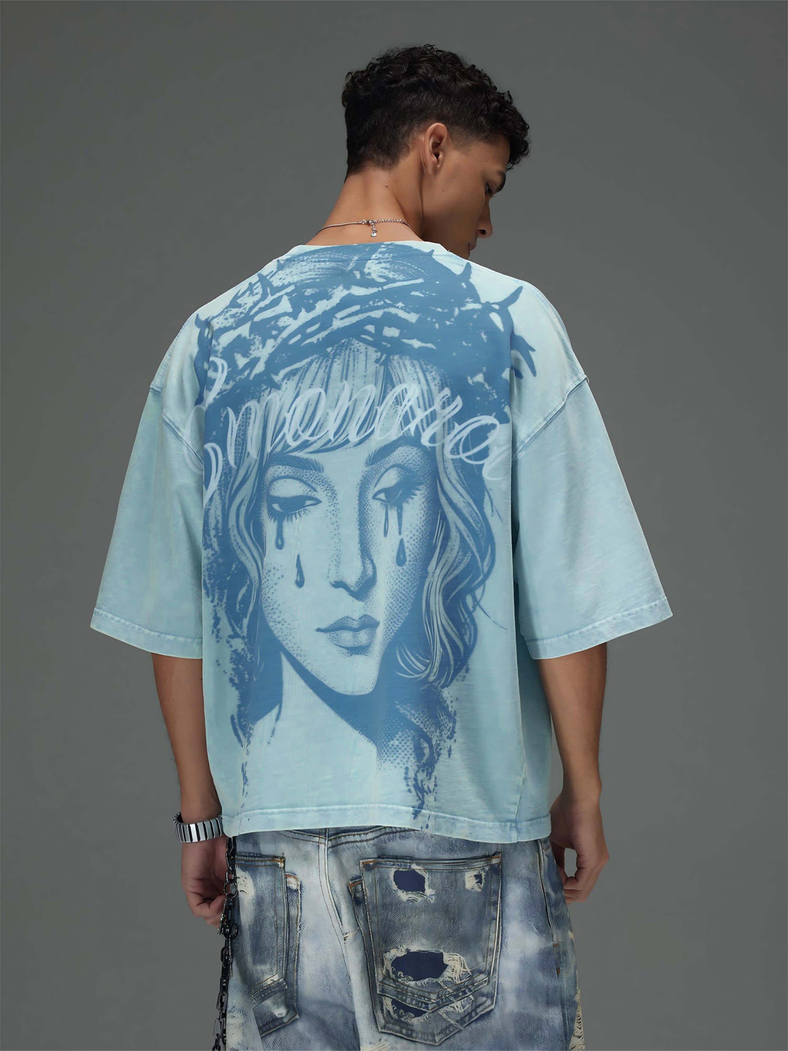 Weeping Graphic Boxy Tee