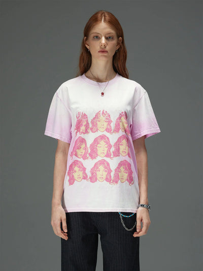 Mood Grid Vintage Wash Tee