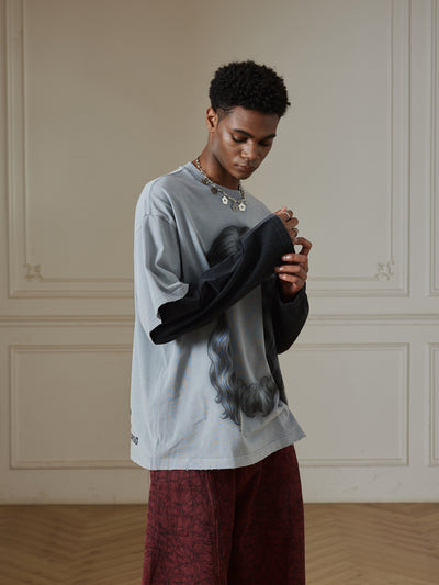 Graphic Layered Longsleeve - Men