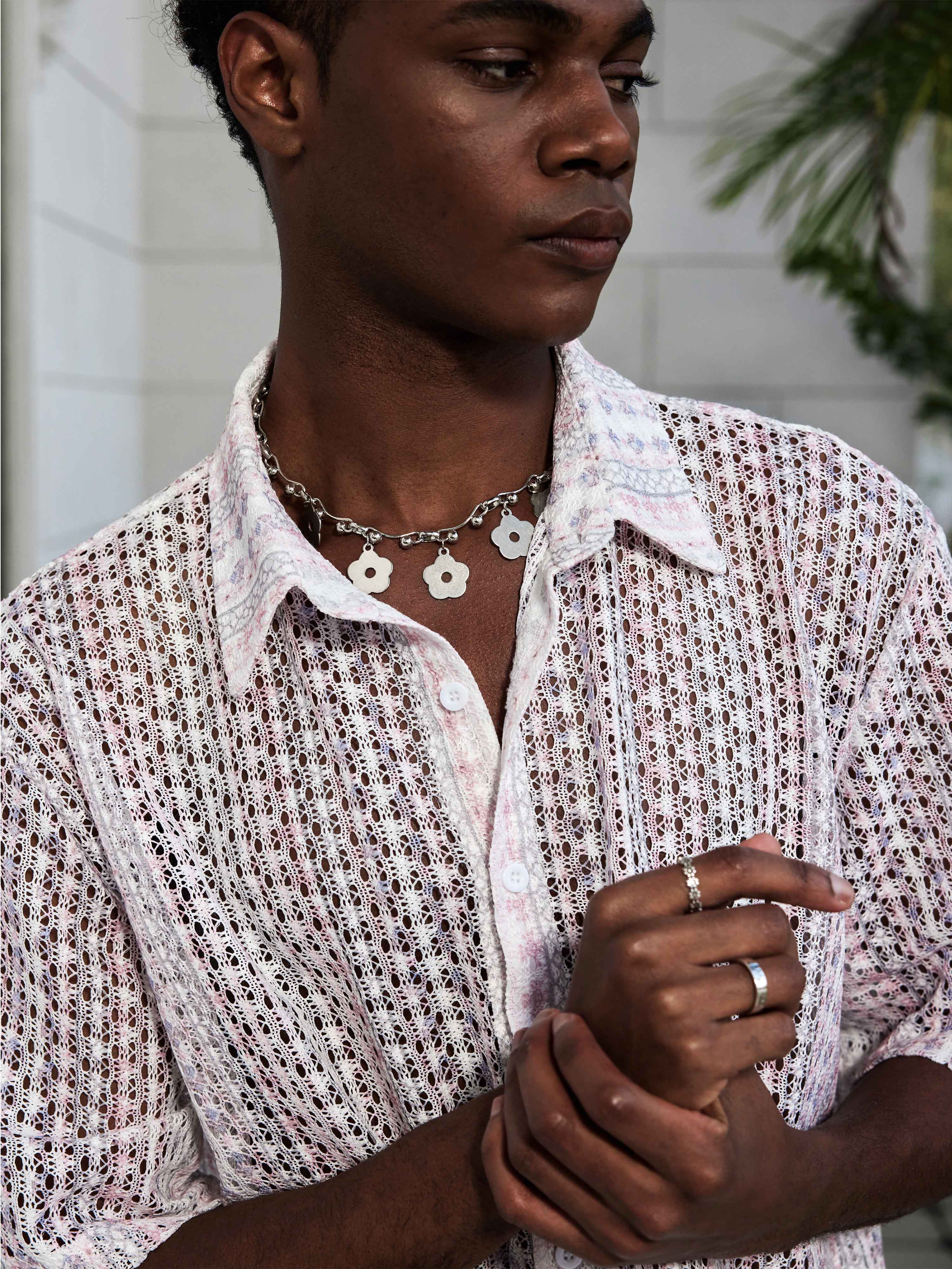 Minimalist Eyelet Shirt