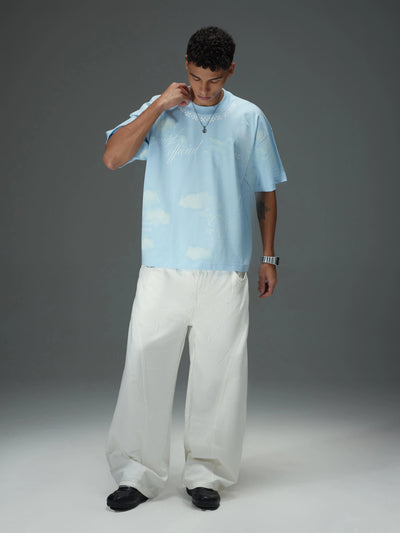 Azure Sky Reverie Boxy Tee