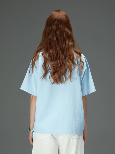 Azure Sky Reverie Boxy Tee