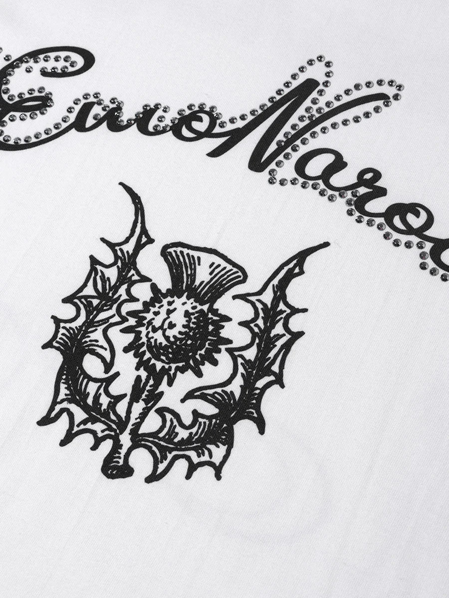Baroque Vine Script Tee