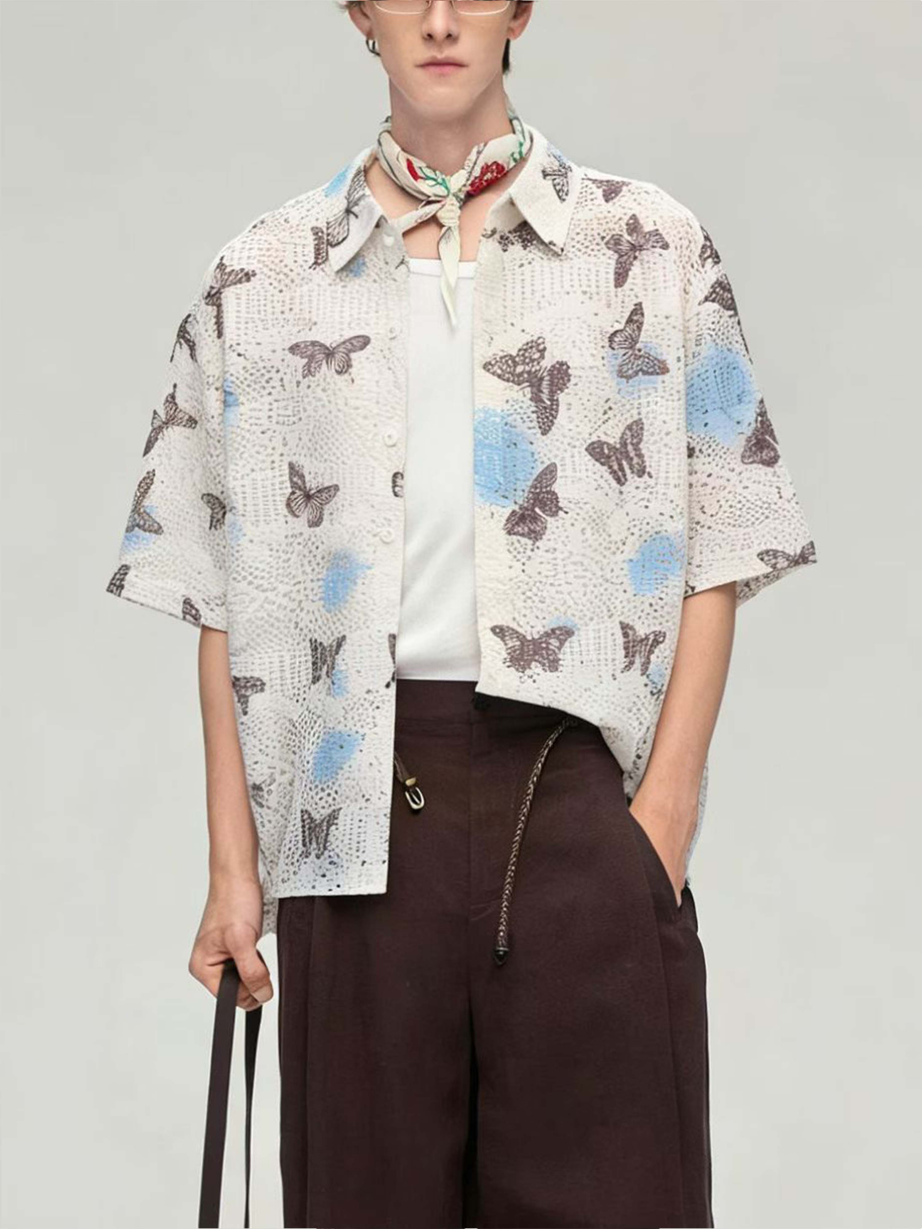 Butterfly Cutout Shirt