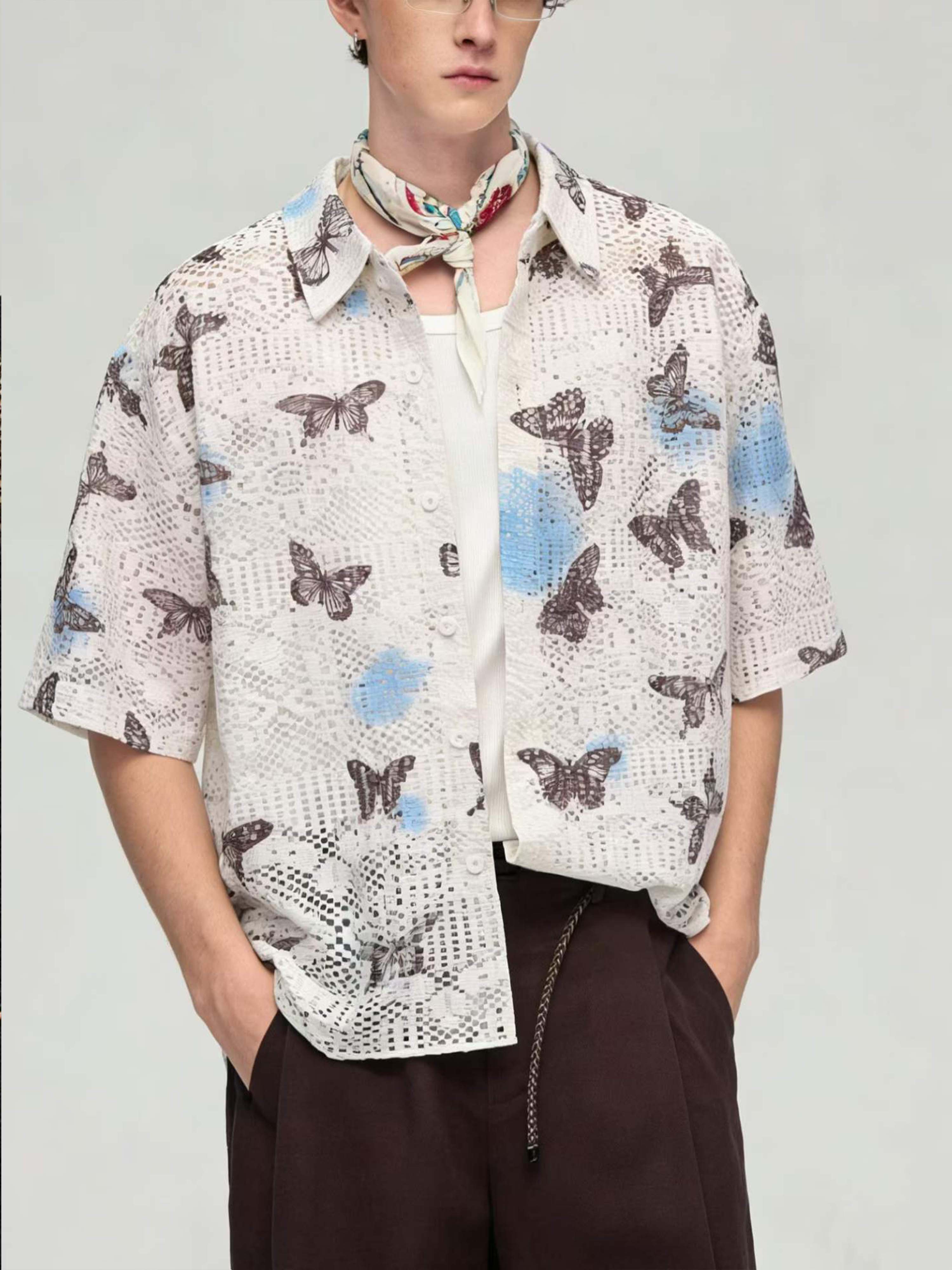 Butterfly Cutout Shirt