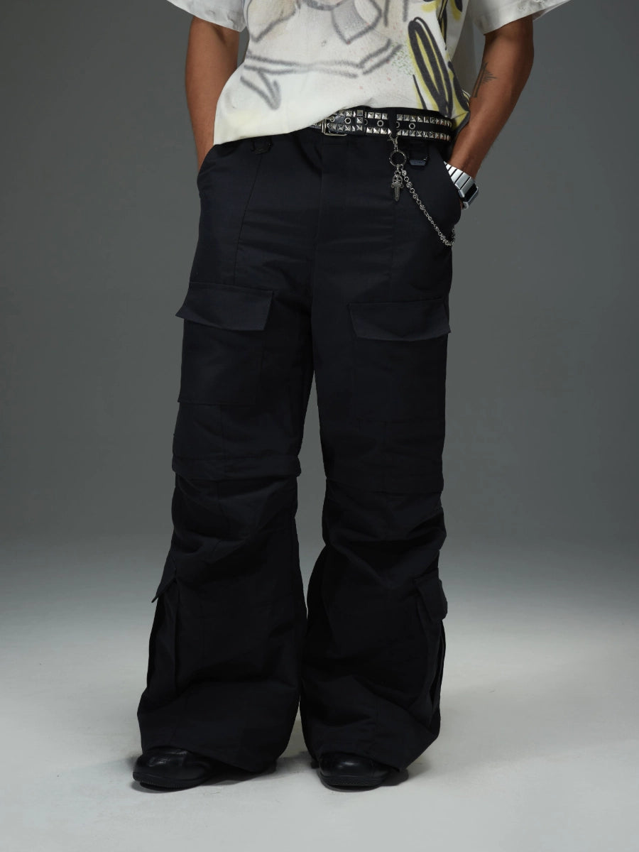 Convertible Baggy Cargo Pants