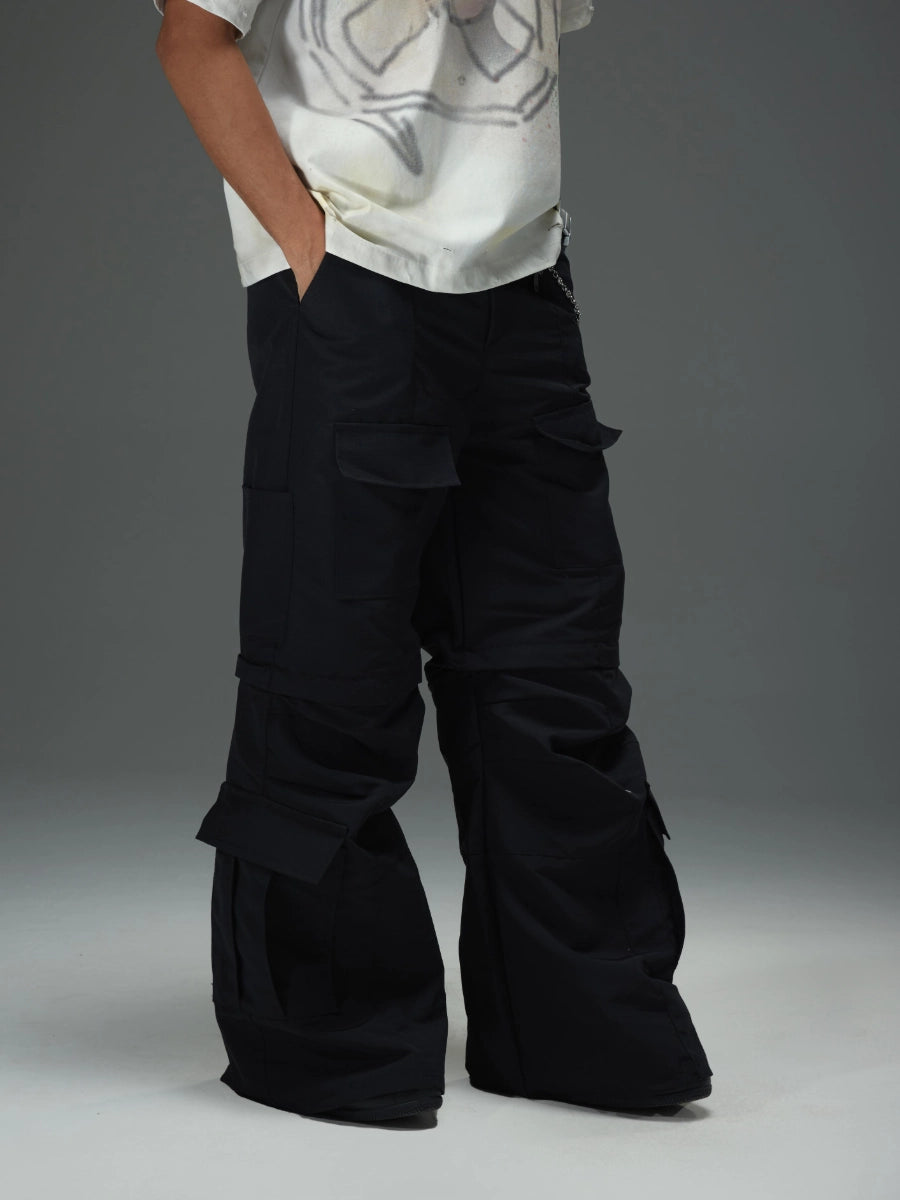 Convertible Baggy Cargo Pants