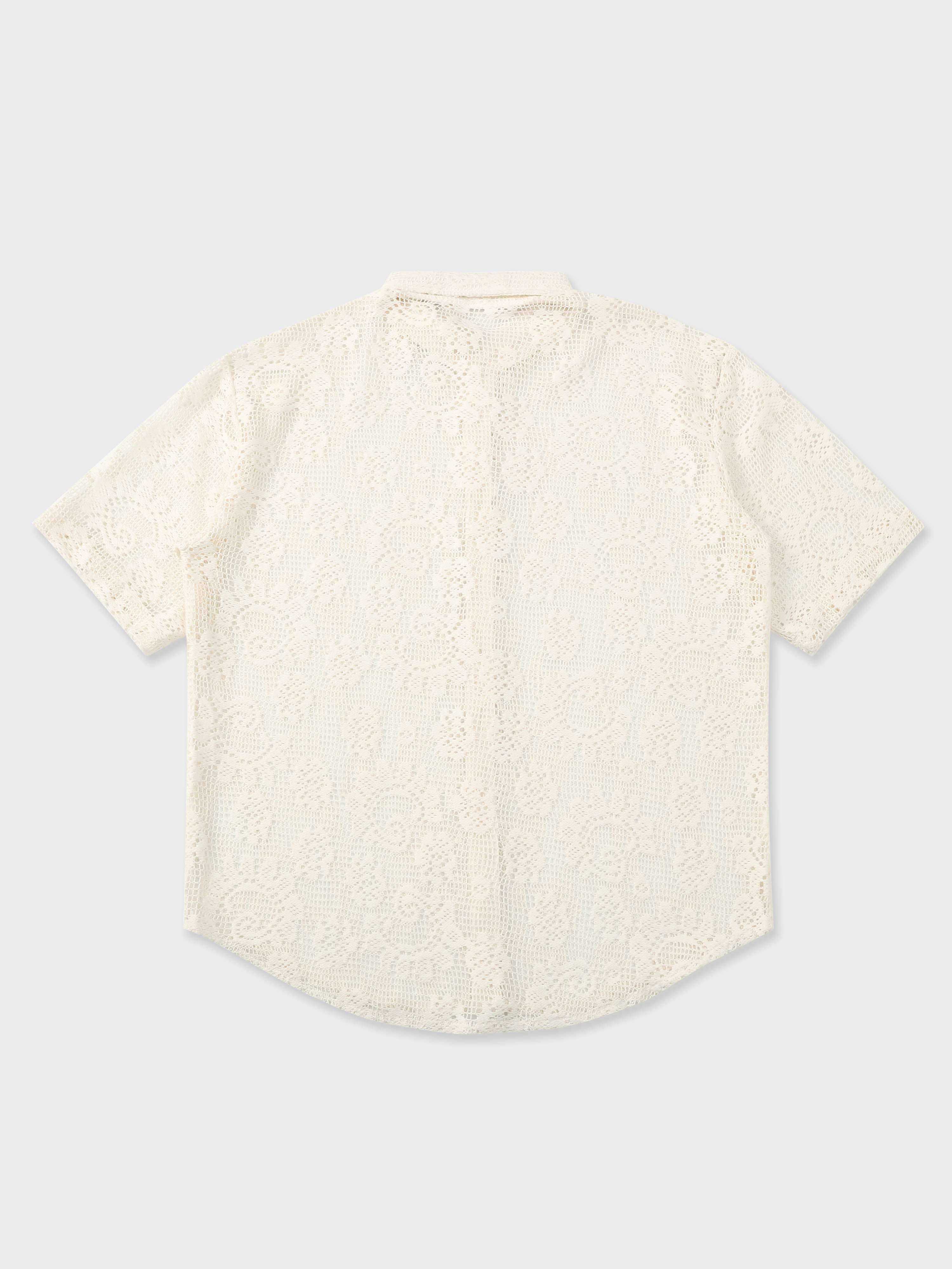 Cutout Pattern Shirt