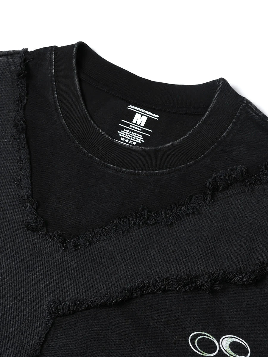 Deconstructed X-Panel Raw Tee