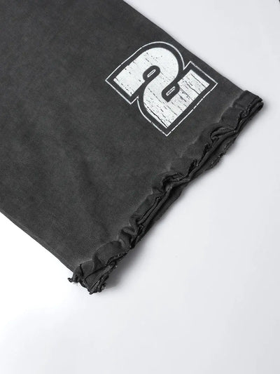Deconstructed Yin Yang Dollar Polo Tee