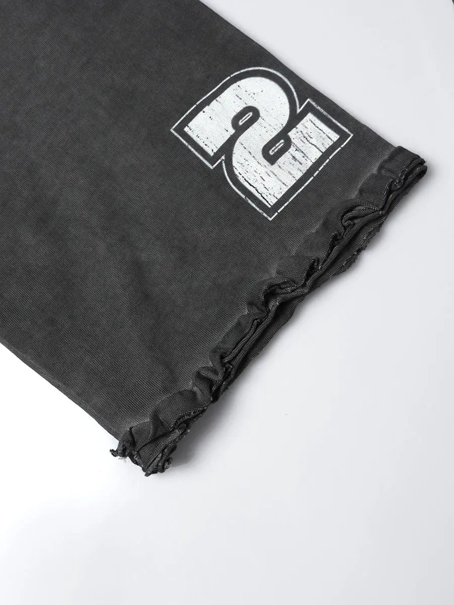 Deconstructed Yin Yang Dollar Polo Tee