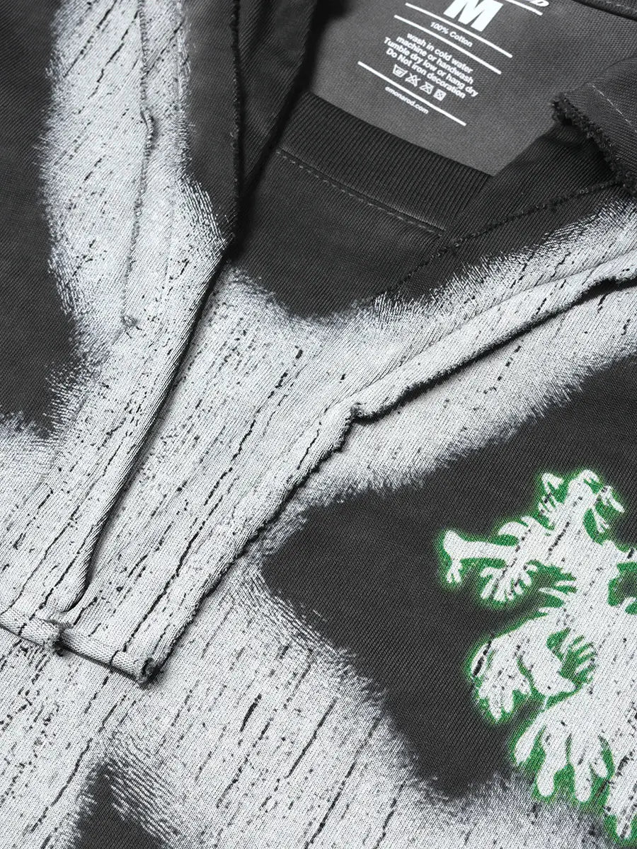 Deconstructed Yin Yang Dollar Polo Tee