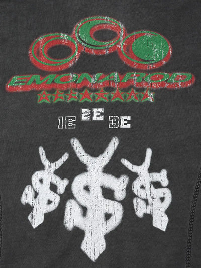 Deconstructed Yin Yang Dollar Polo Tee