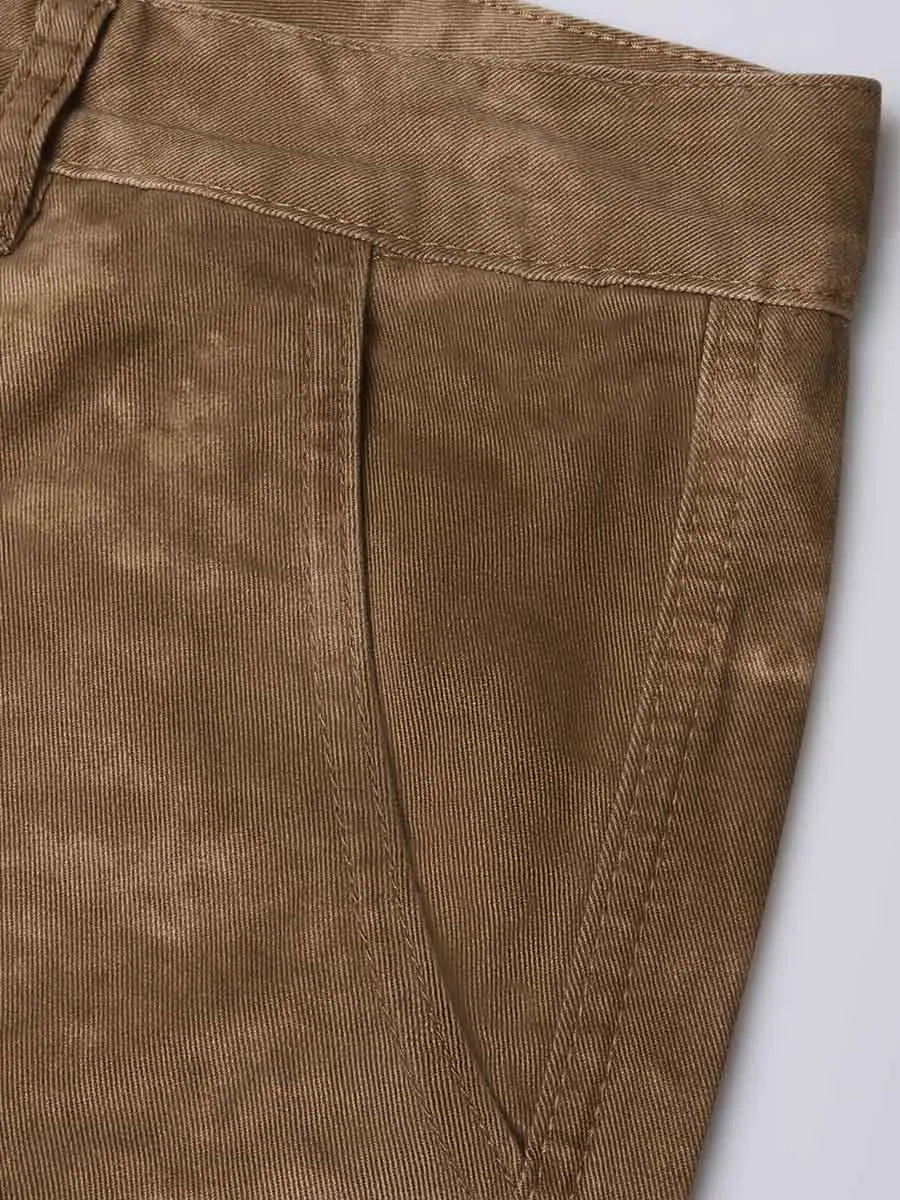 Distressed Camo Baggy Cargo Pants