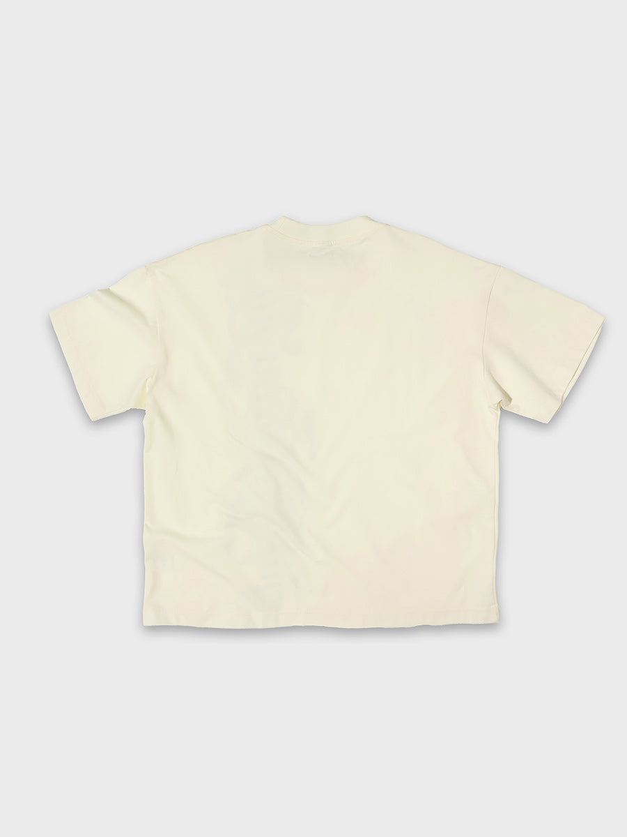 Vertical Script Boxy Tee
