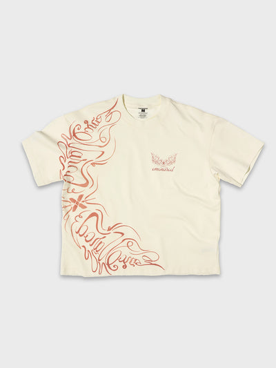 Linear Graphic Crop Tee