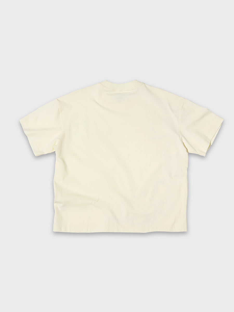 Linear Graphic Crop Tee