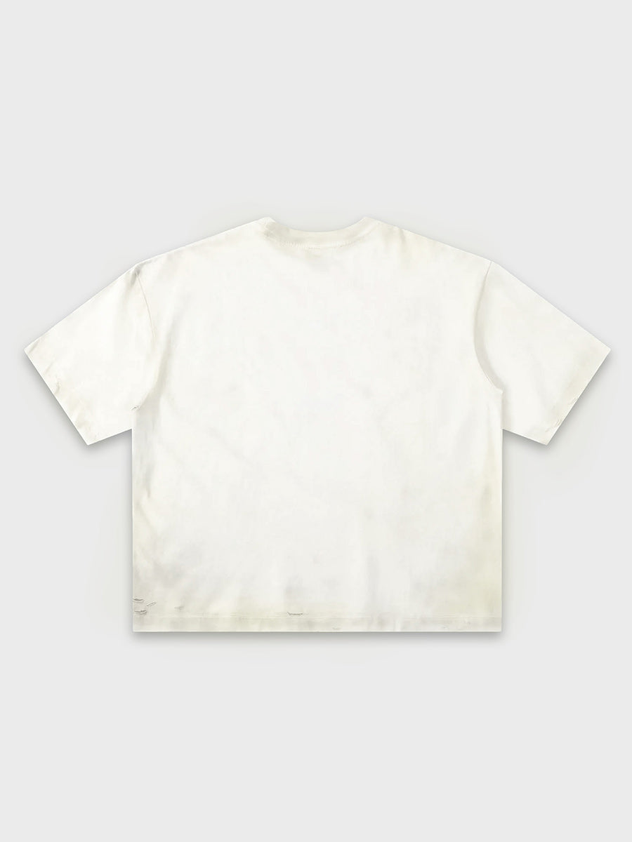 Fragmented Portrait Collage Tee