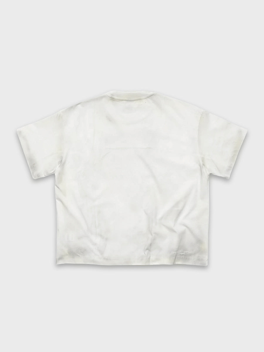 Fragmented Gaze Distressed Tee
