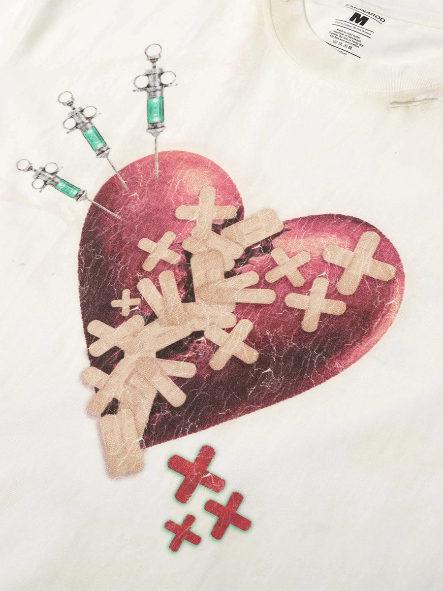 Healing Broken Heart Distressed Tee