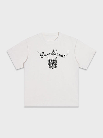 Baroque Vine Script Tee