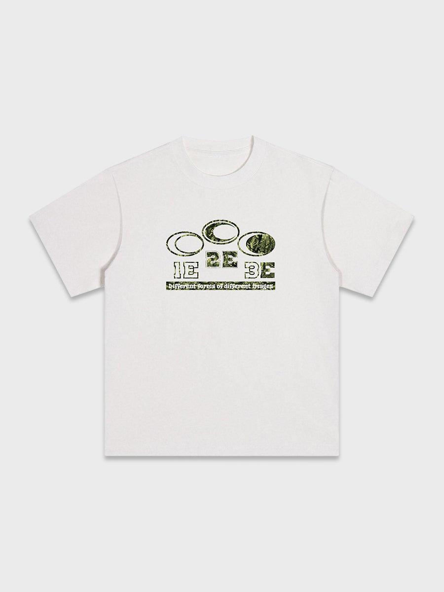 Camo Leaf Graphic Tee