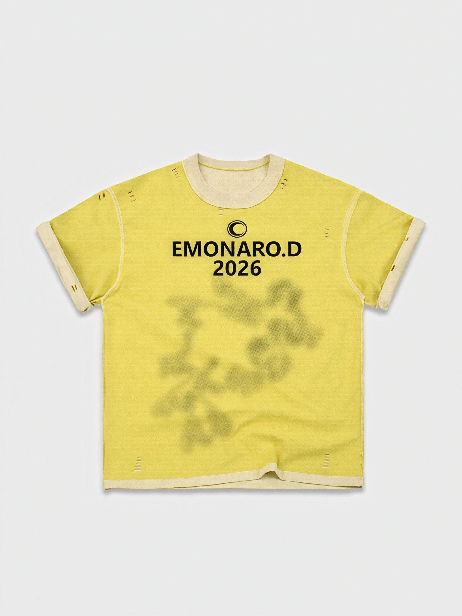 Reversed Trim Distressed Tee