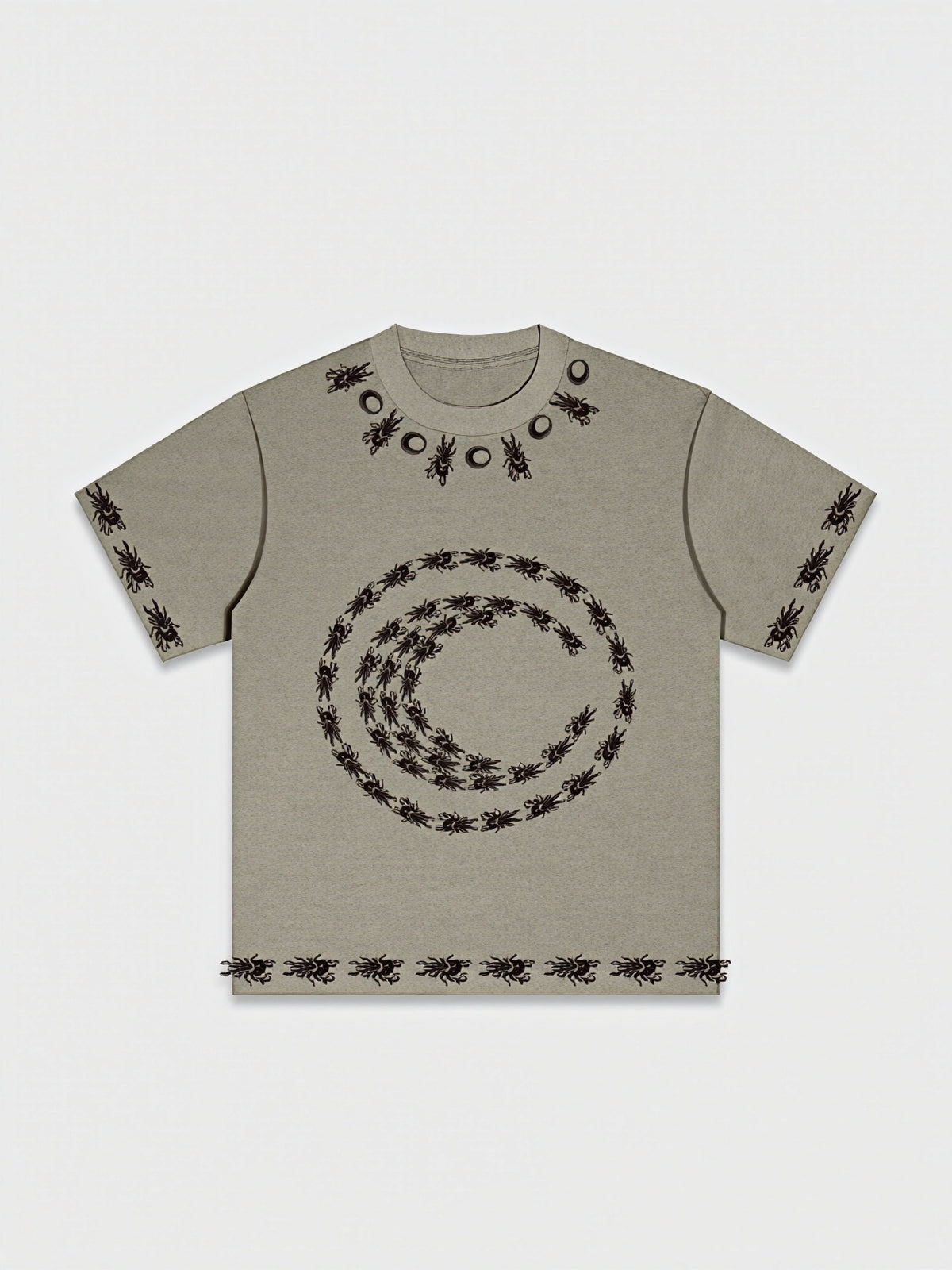 Swarm Spiral Circle Tee