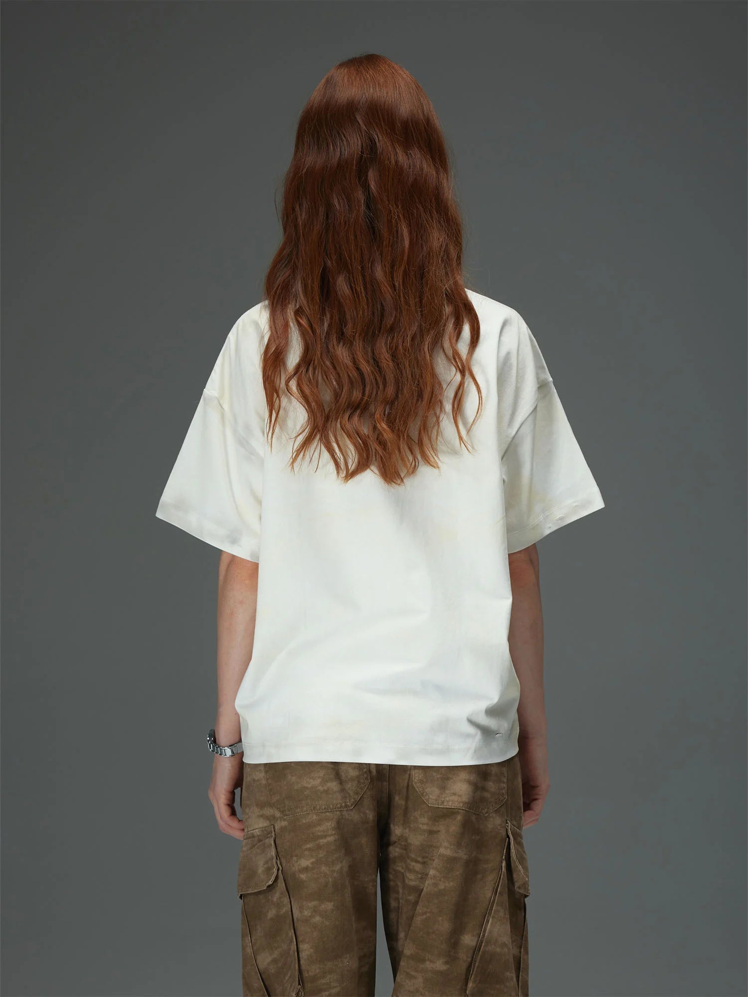 Fragmented Portrait Collage Tee