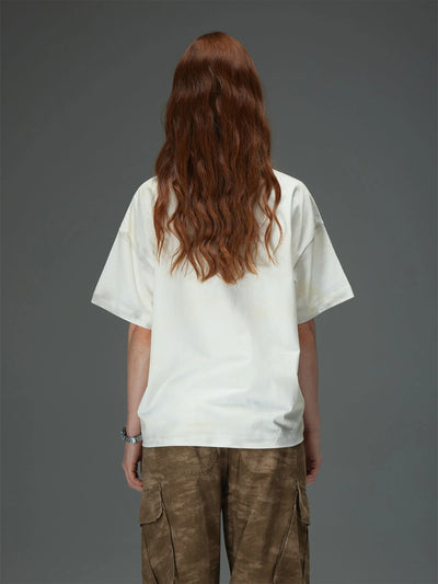 Fragmented Portrait Collage Tee