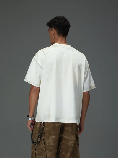 Fragmented Portrait Collage Tee