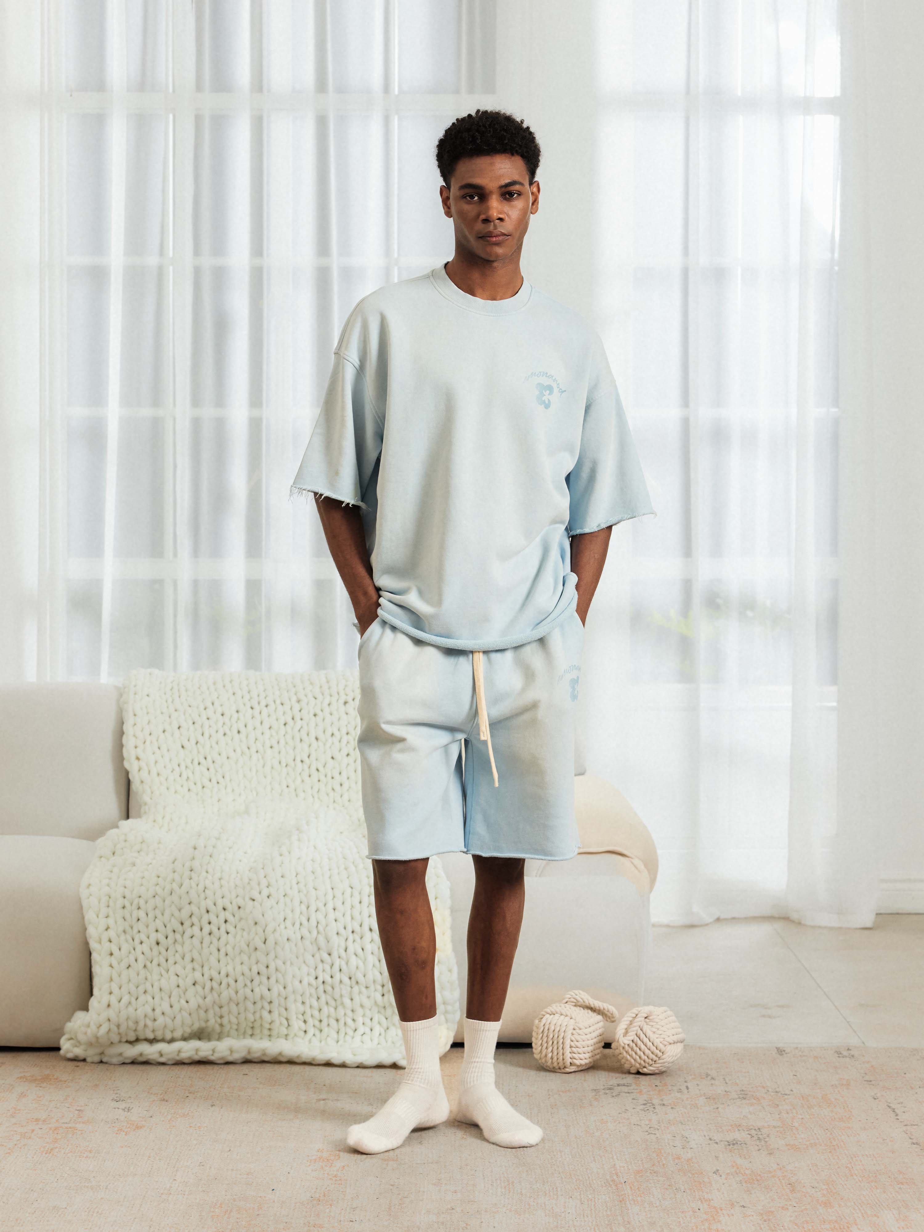 Raw Edge Loungewear Shorts - Men