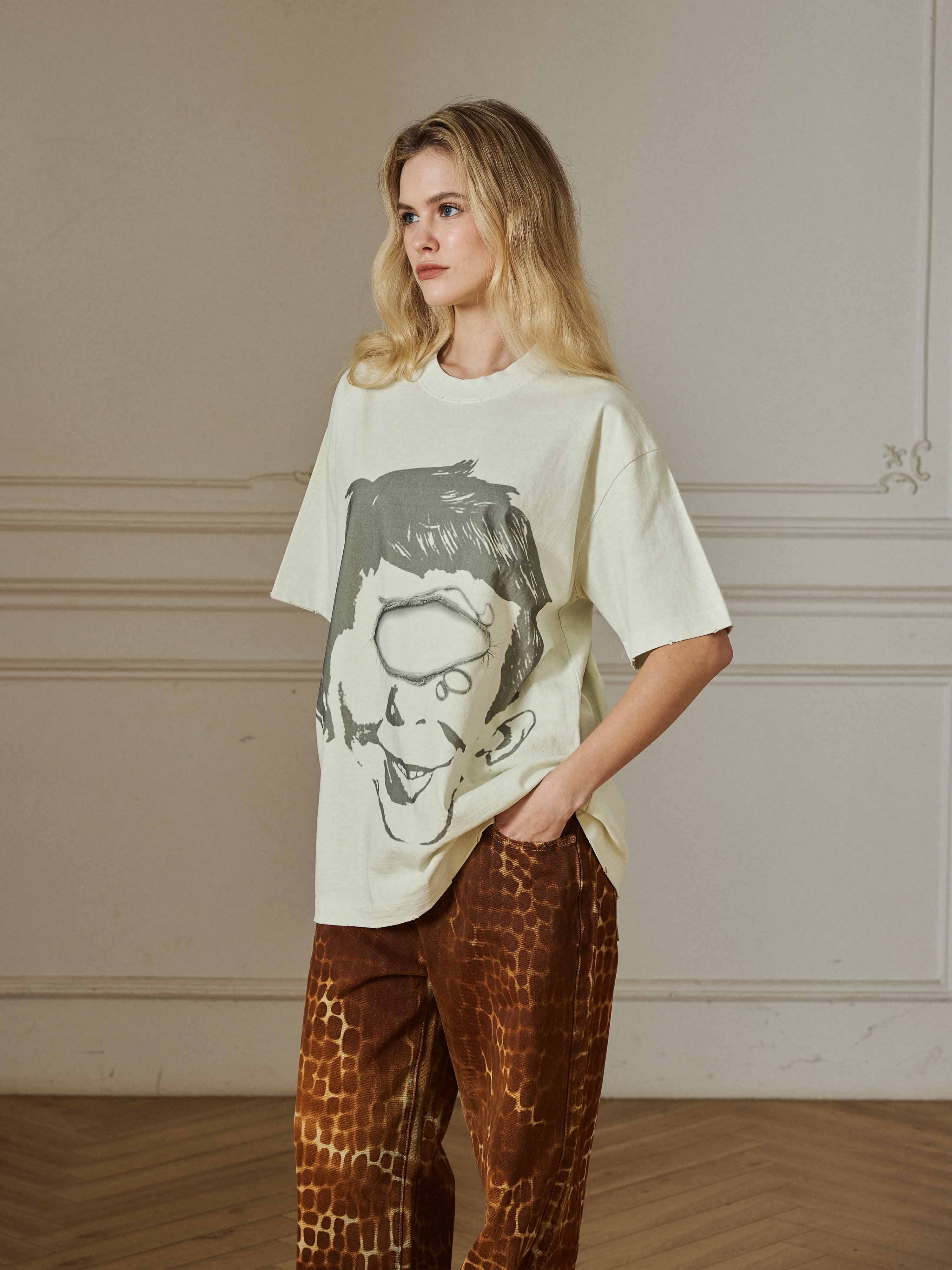 Cyclops Graphic Oversized Tee - Men