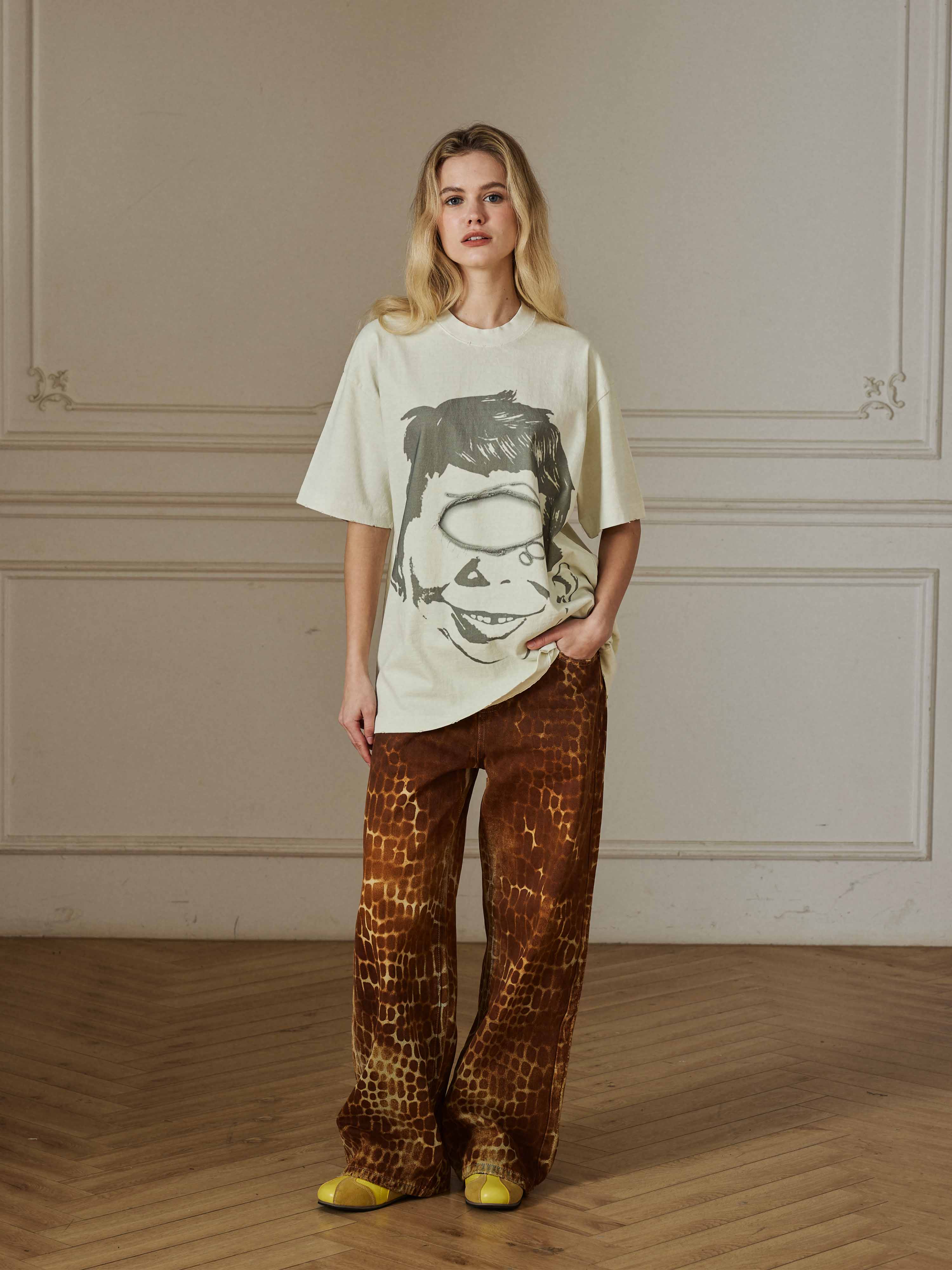 Cyclops Graphic Oversized Tee - Men