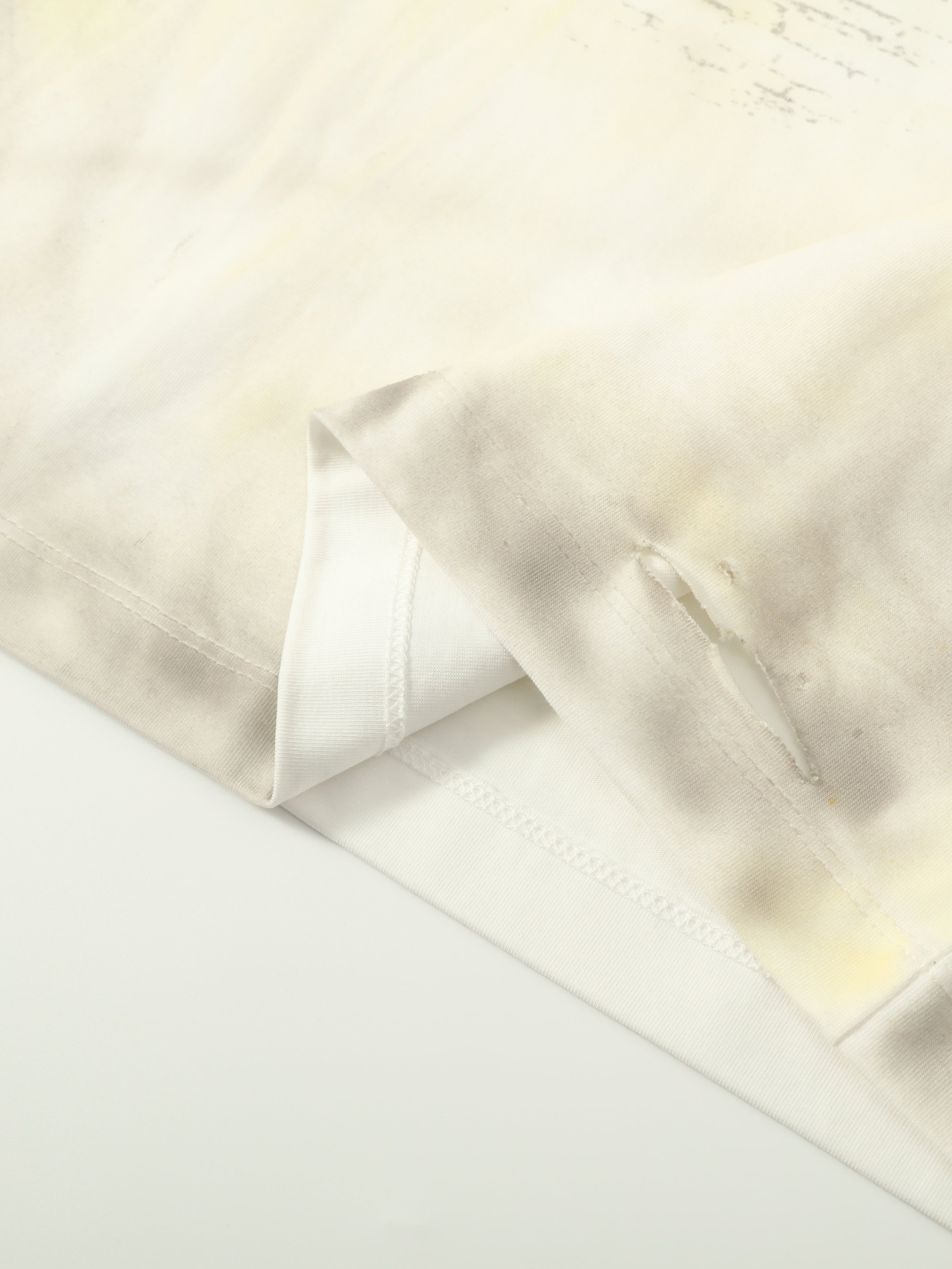 Fragmented Gaze Distressed Tee