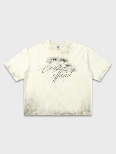 Fragmented Gaze Distressed Tee