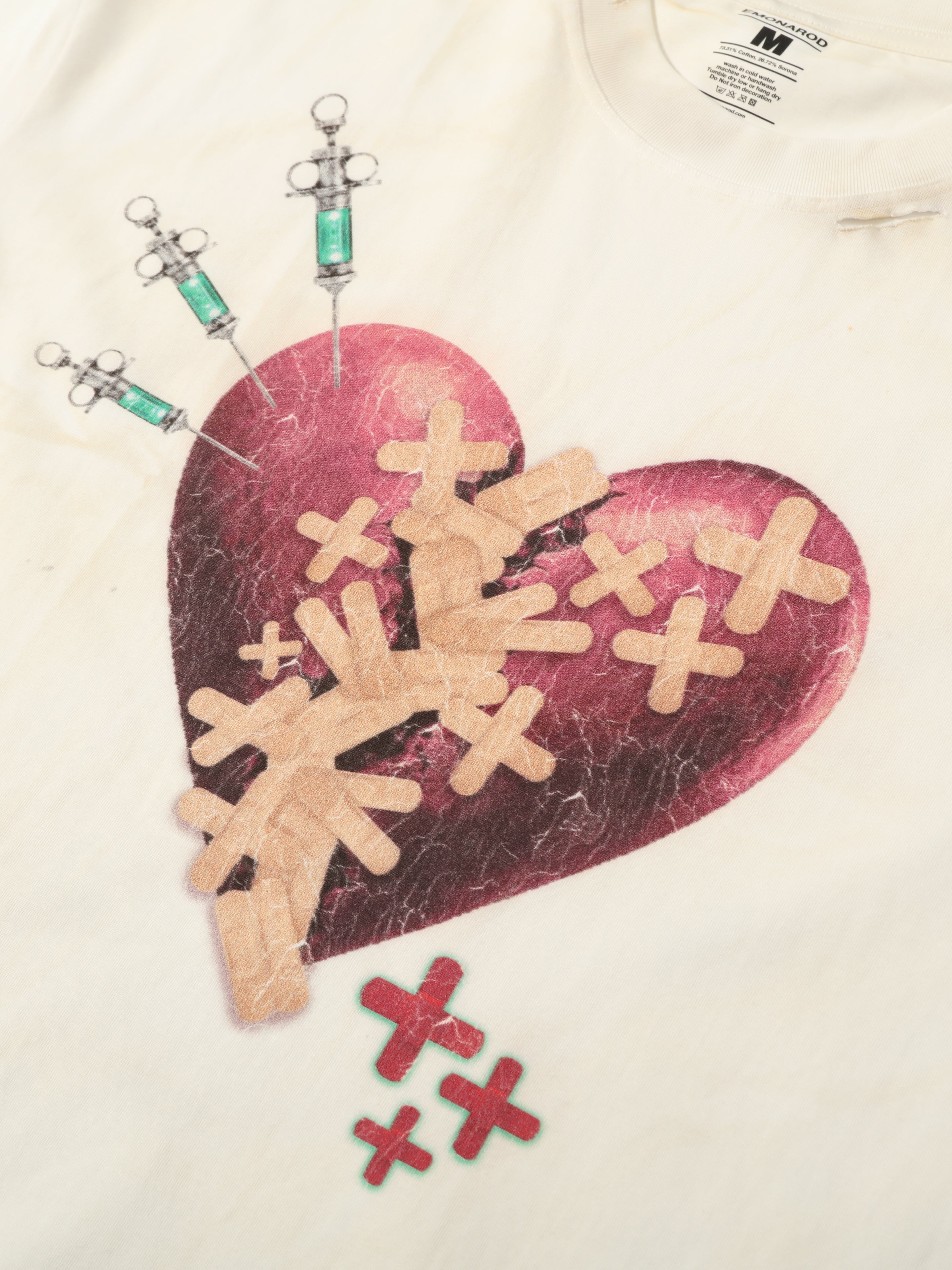 Healing Broken Heart Distressed Tee