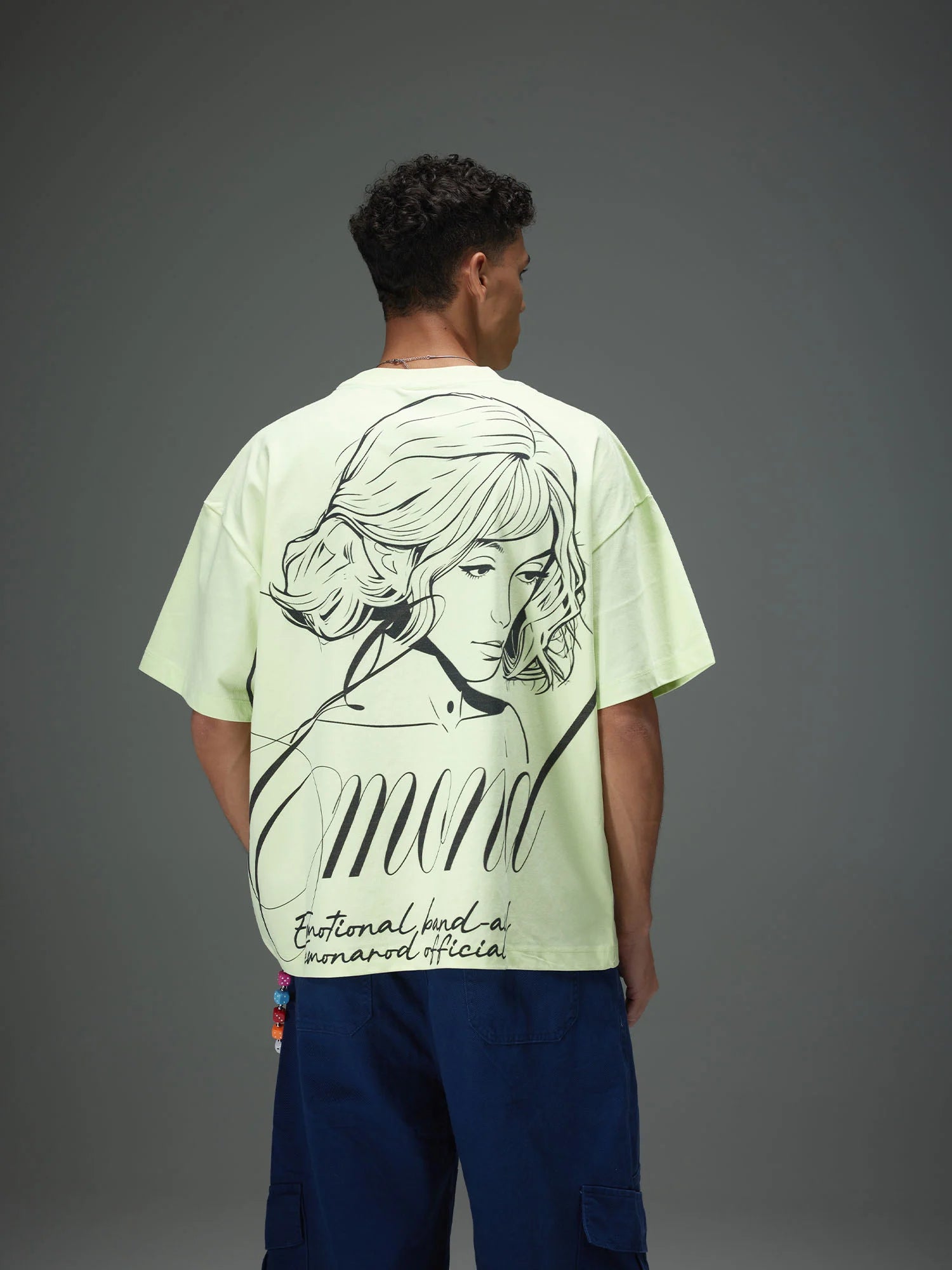 Minimalist Line Art Portrait Tee