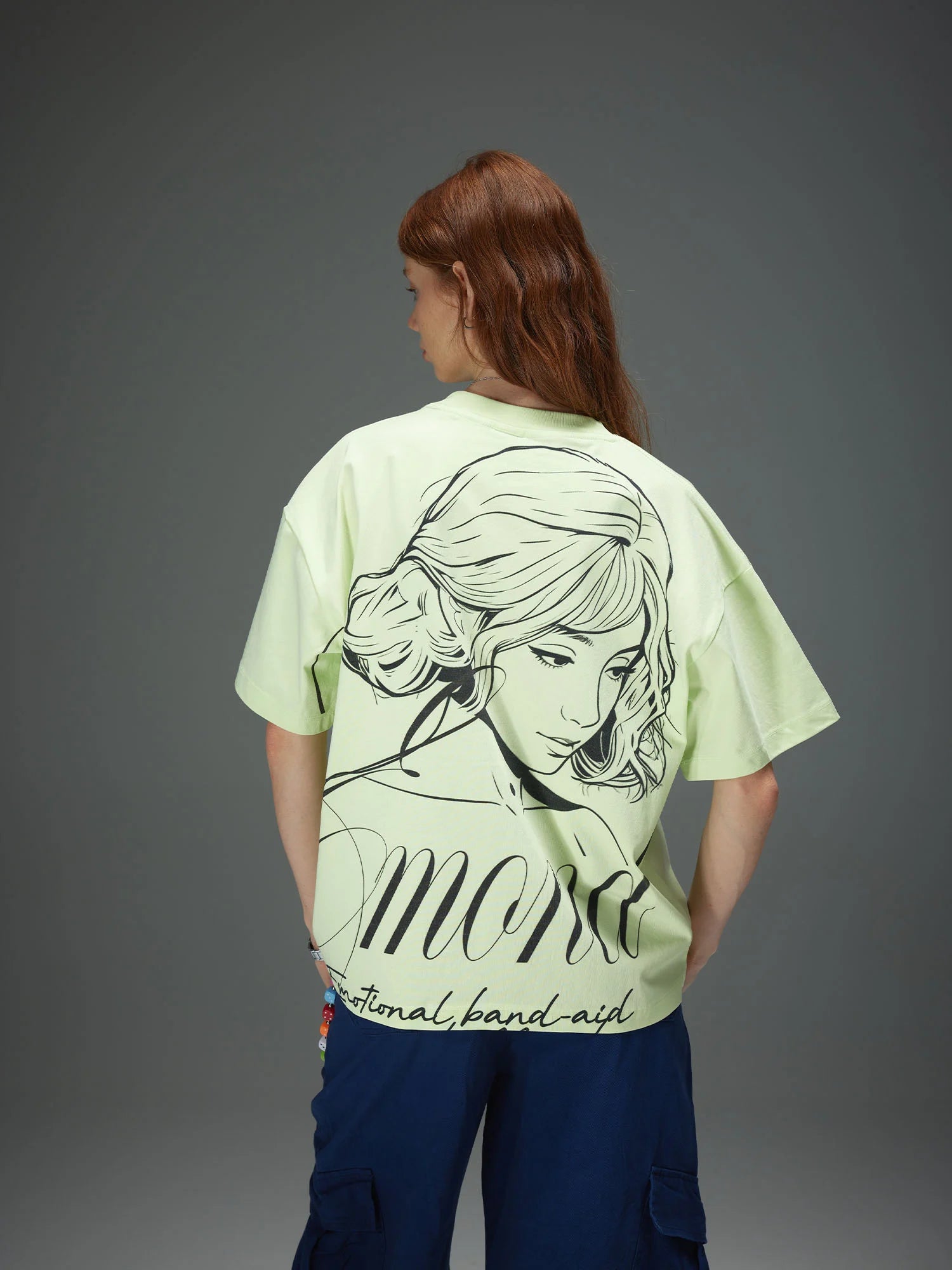 Minimalist Line Art Portrait Tee