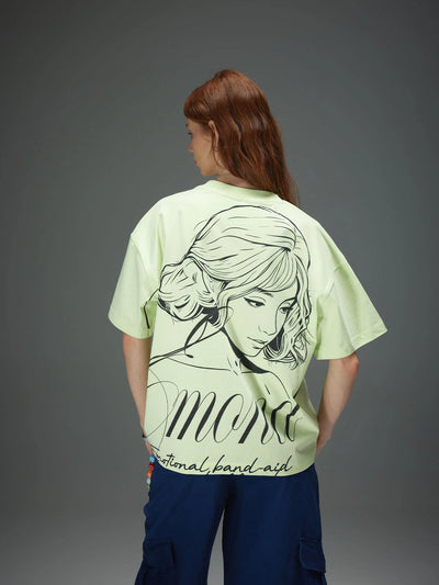 Minimalist Line Art Portrait Tee